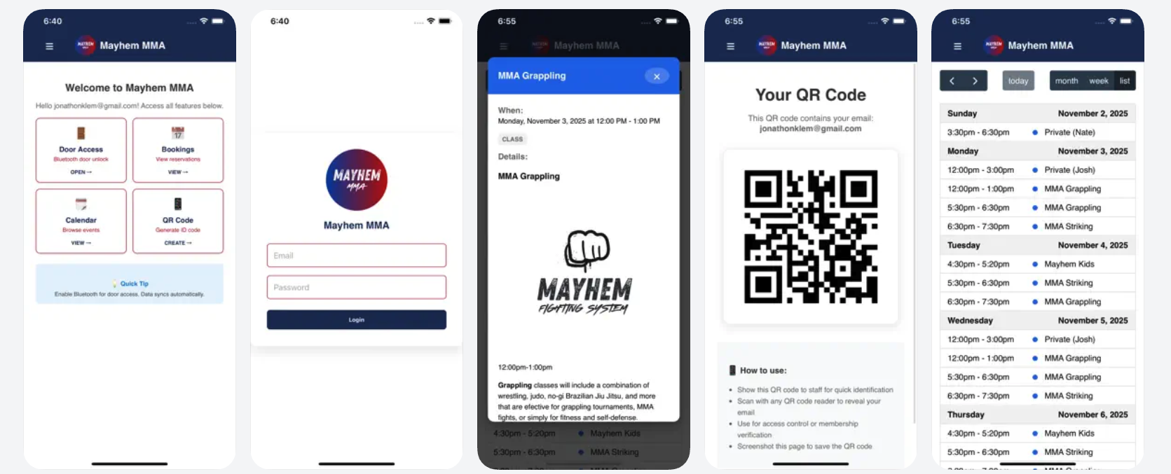 Download the Official Mayhem MMA App